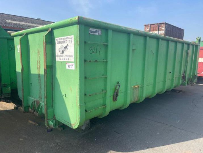 Open afzet container hoog Open afzet container hoog
