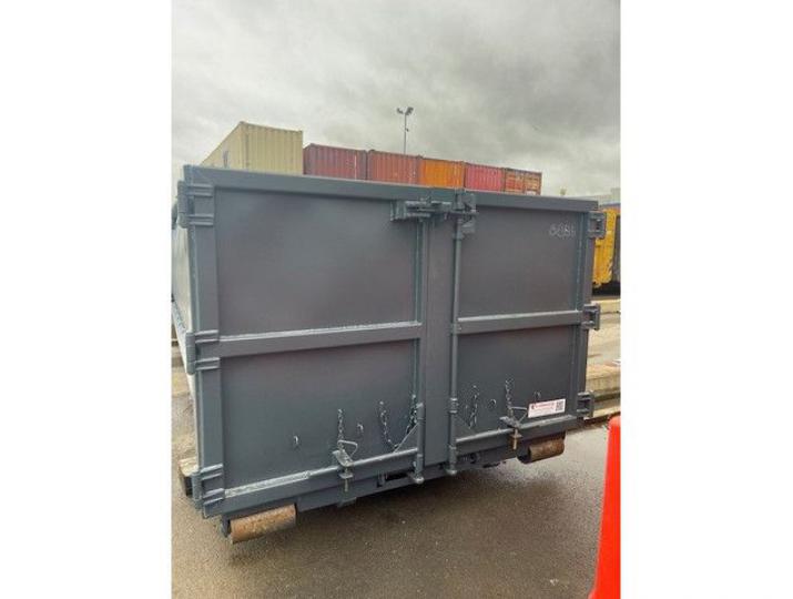 Open afzetcontainer met deuren Open afzetcontainer met deuren